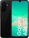 Samsung A266B-DS Galaxy A26 Dual 5G 128GB 6GB RAM Black (8806097072812) - EU Spec
