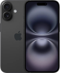 Apple iPhone 16 Dual eSIM 128GB Black (A3287) (195949821844) - EU Spec