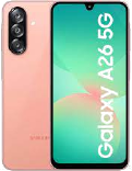 Samsung A266B-DS Galaxy A26 Dual 5G 256GB 8GB RAM Peach Pink (8806097102243) - Arab Spec