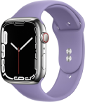 Apple Watch Series 11 GPS 46mm Silver Aluminium Case with Purple Fog Sport Band (MEVA4ET